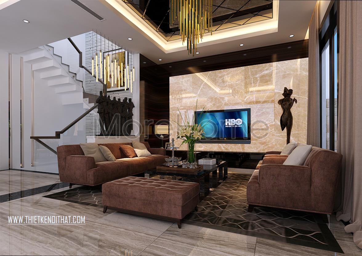 Thiết kế nội thất biệt thự VinHome RiverSide